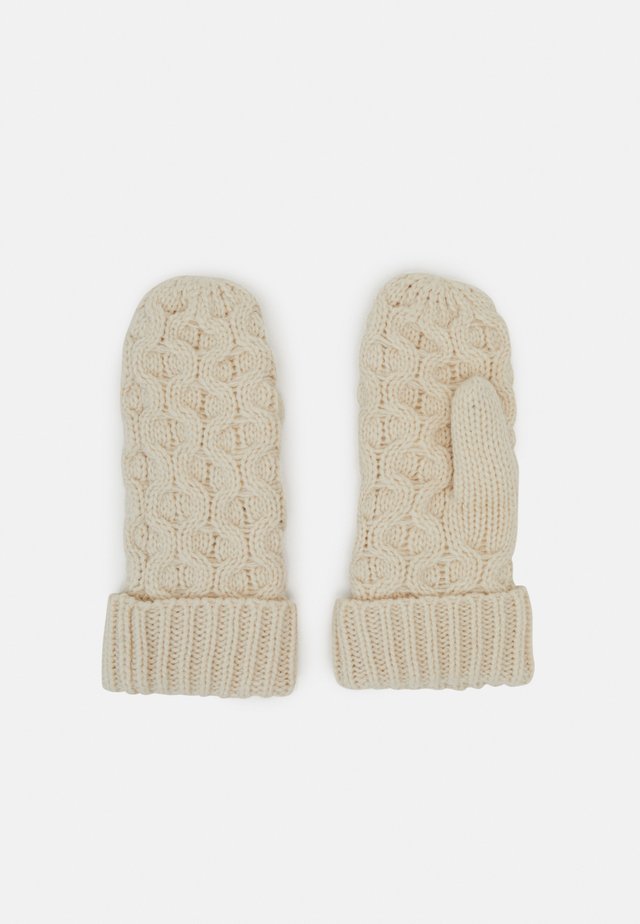 NORA MITTENS - Luffer - powder white