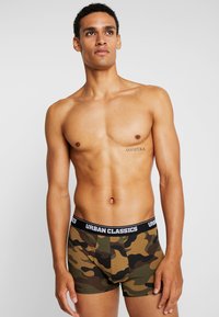 Urban Classics BOXER 2 PACK - Ozke boksarice - wood