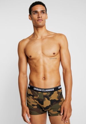 Urban Classics BOXER 2 PACK - Bokserbriefs - wood