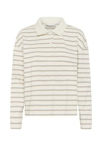 My Essential Wardrobe ANNAMW - Polo shirt - snow white striped