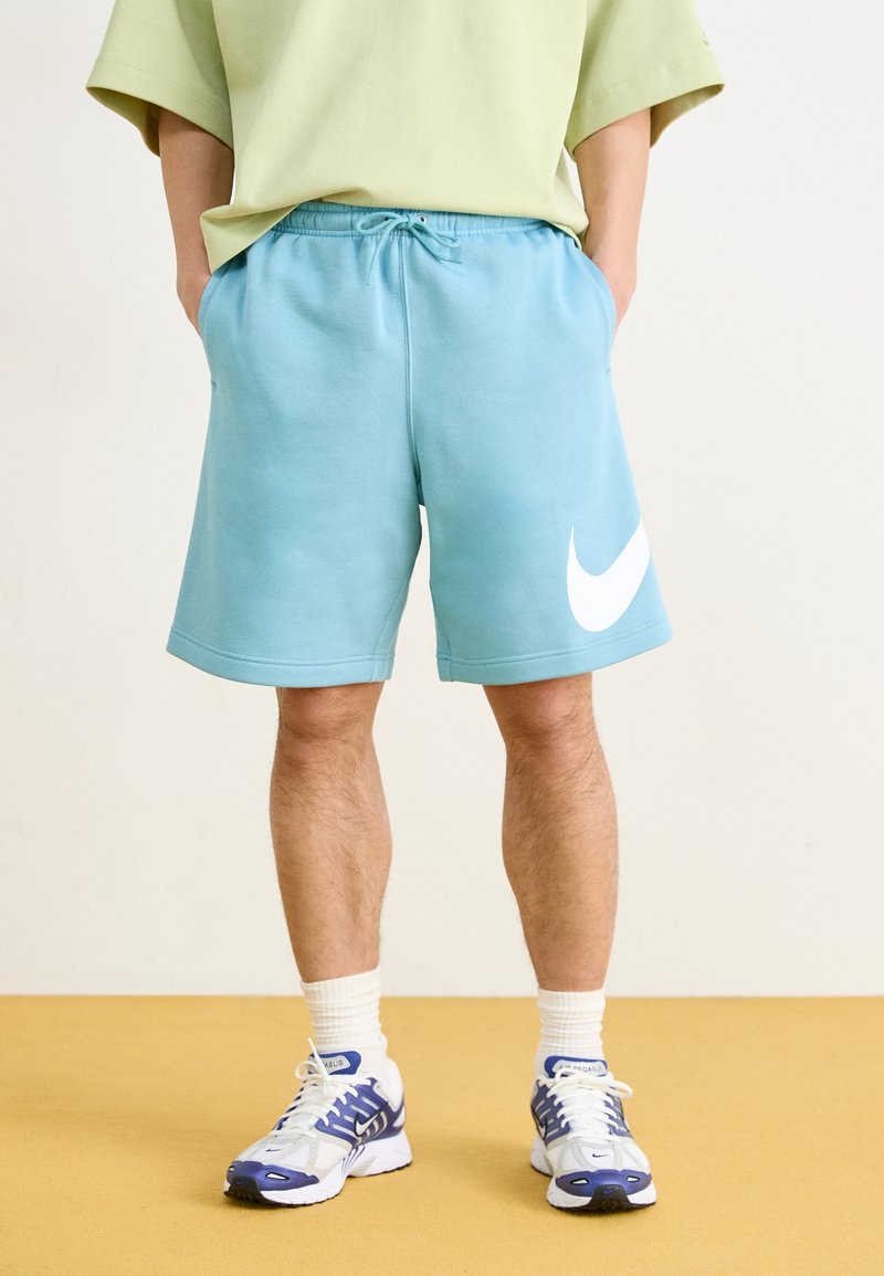 Nike Sportswear - CLUB - Tracksuit bottoms - turq/white, Enlarge