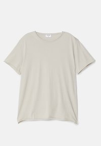 ROLL NECK TEE - T-shirts basic - light sage