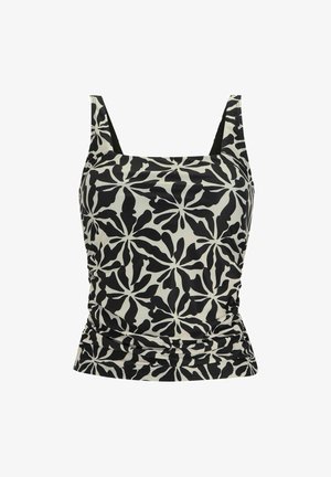 Regatta, REGATTA LORIA TUMMY CONTROL TANKINI TOP BIKINI TOPS - Bikini pezzo sopra - abstract floral