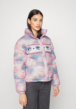 CLOUDS MAXILOGOMANIA PUFFER - Down jacket - white