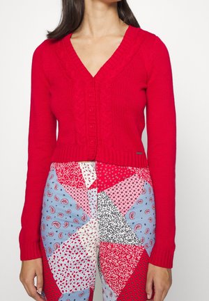 Cardigan - red