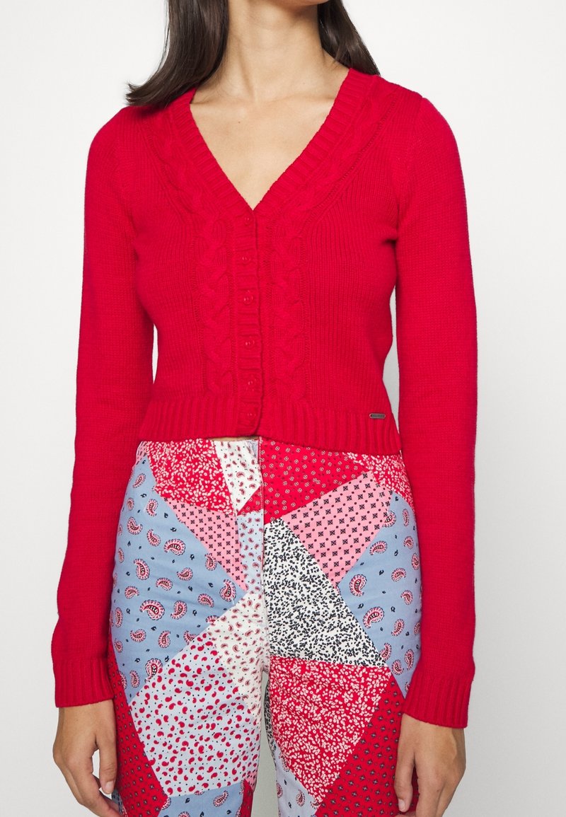 Hollister Co. Kardigan - red