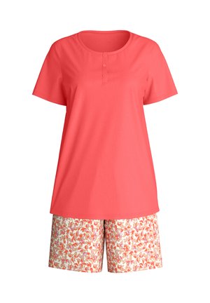 Calida, FLOWER NIGHTS KURZ-PYJAMA SET - Pyjama - rose of sharon