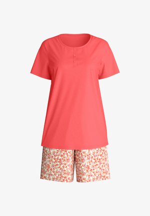 Calida, FLOWER NIGHTS KURZ-PYJAMA SET - Pyjama - rose of sharon