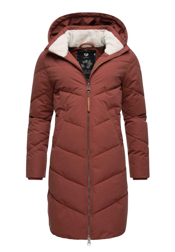 REBELKA - Wintermantel - terracotta