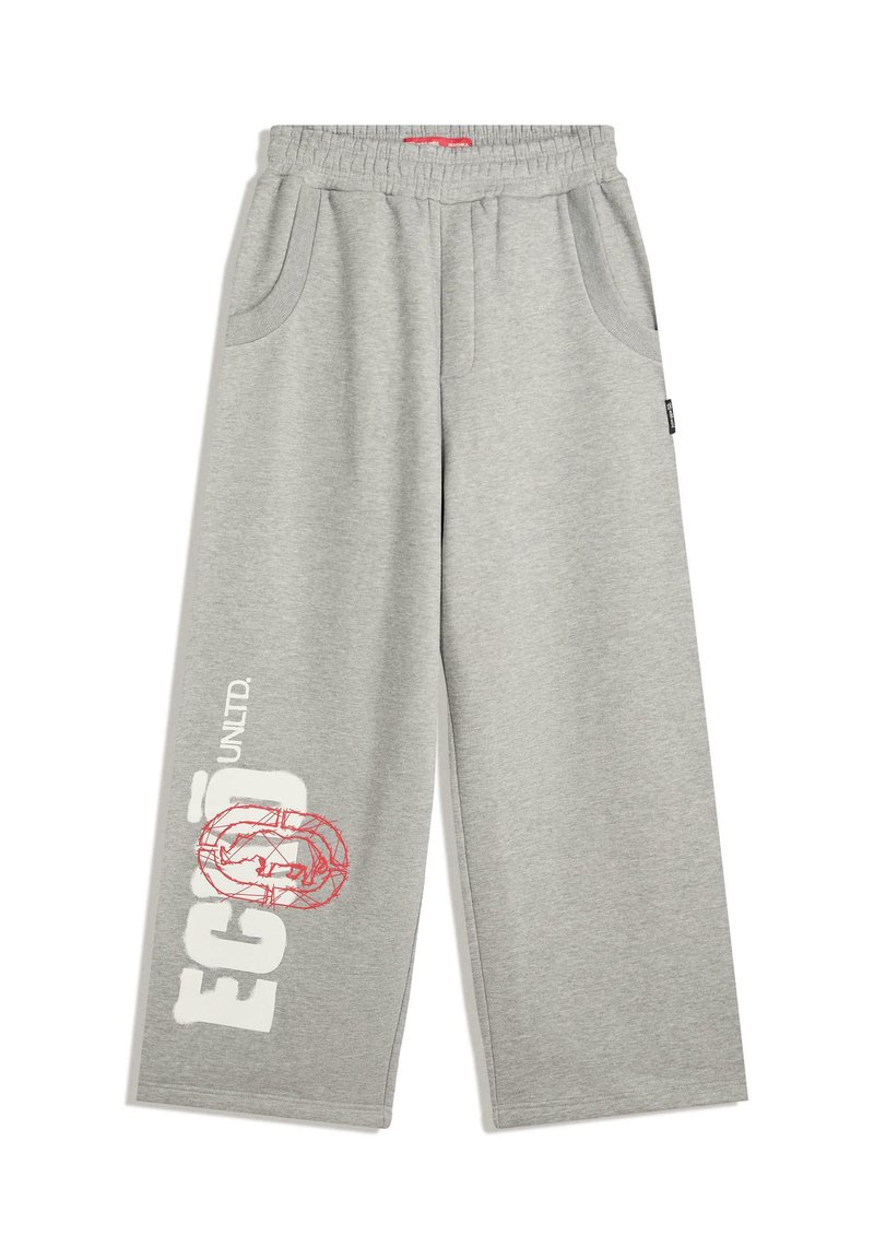 Bershka Tracksuit bottoms dark grey