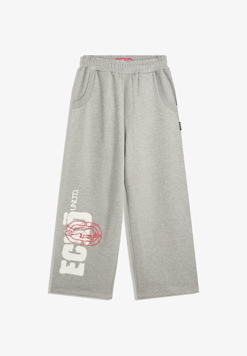 Bershka Tracksuit bottoms dark grey