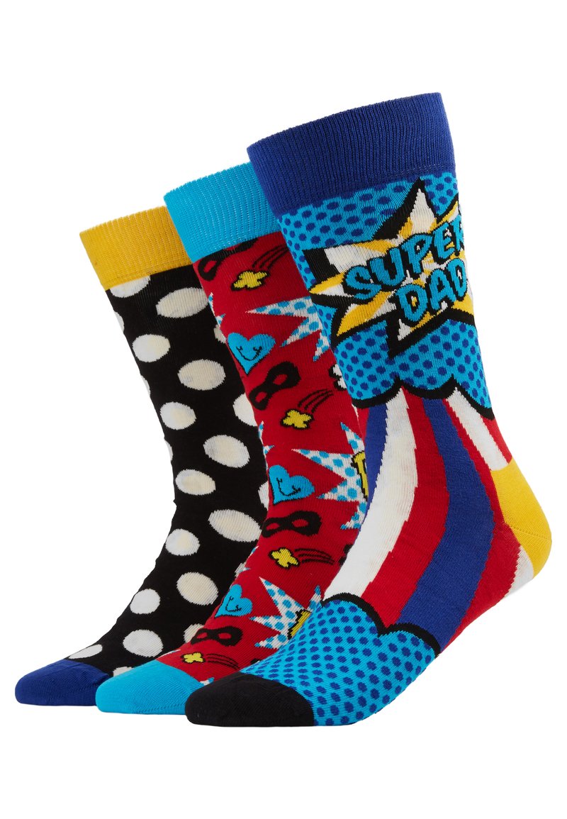 Happy Socks Calzini 3-Pack Taglia 41-46, Easter Gift Box, Unisex-Adulto