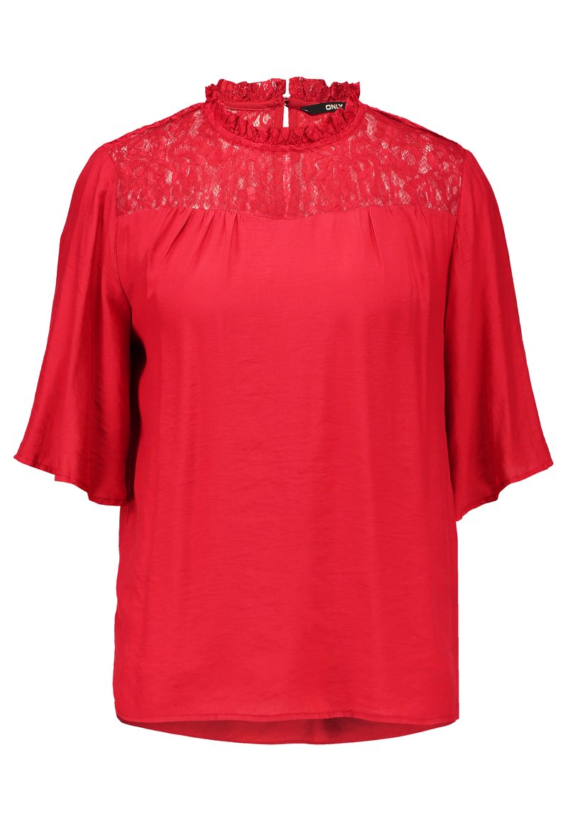 Only T-shirt print rood Only T-shirt print rood