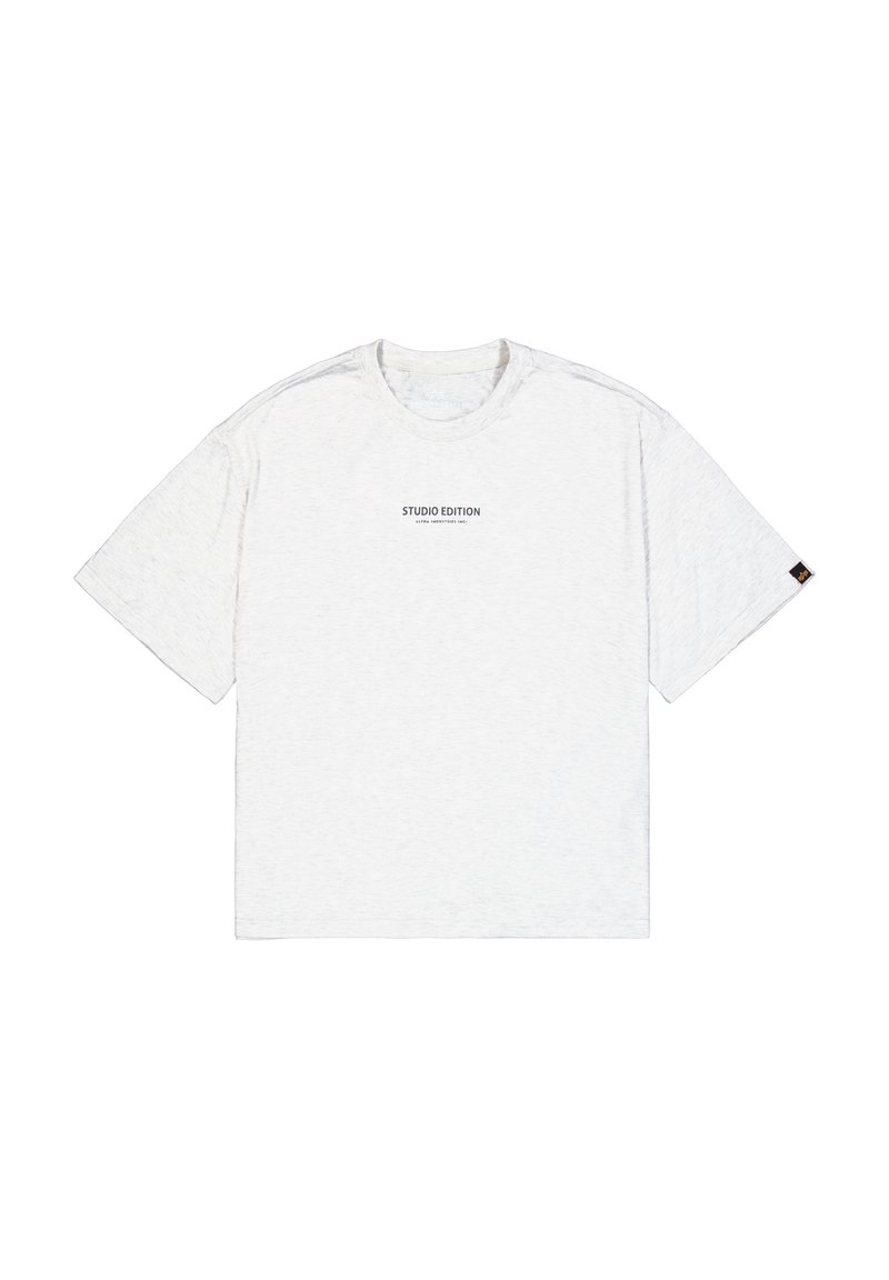 alpha industries T-shirt print grijs