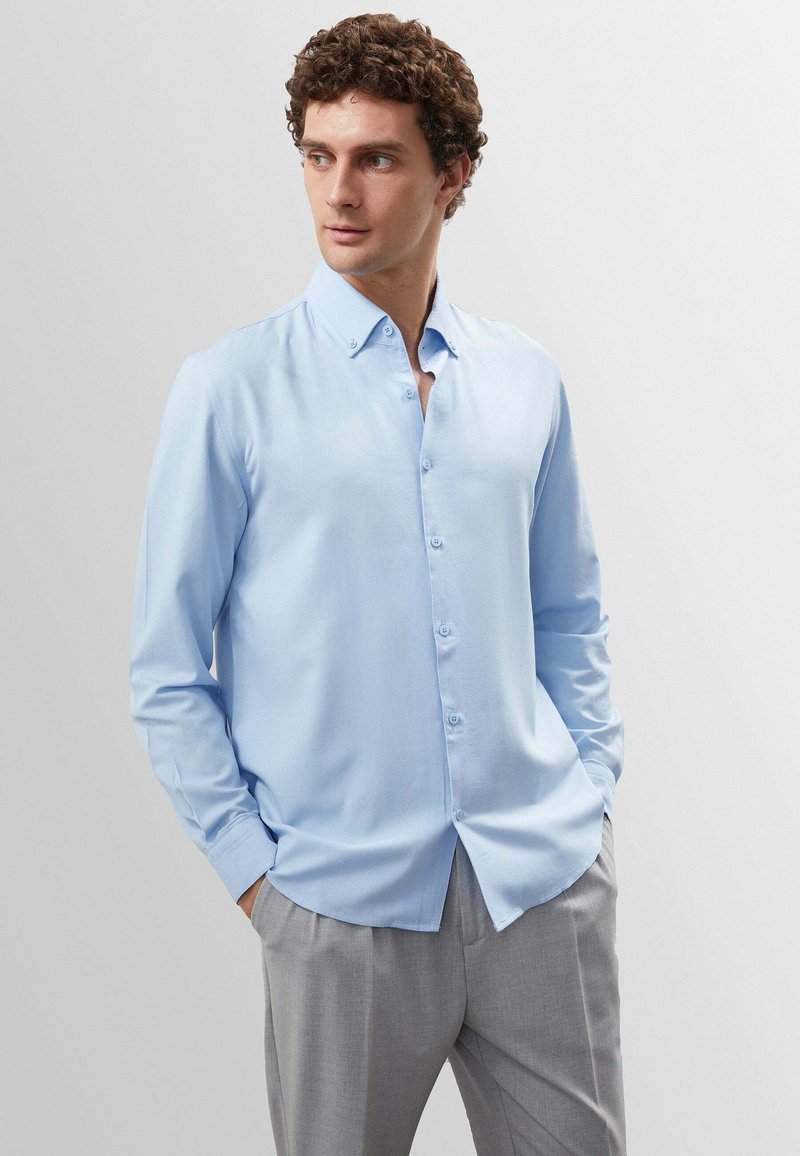 Antioch CAUSAL Chemise baby blue/bleu ZALANDO.FR