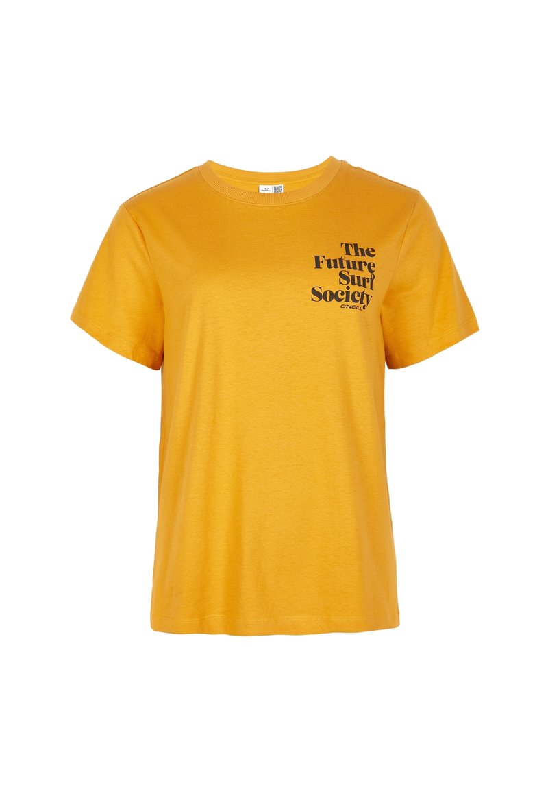 O’Neill T-shirt print geel