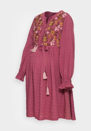 CLIFF ROSE - Blousejurk - frozen cherry