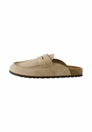 Next, MULES - Pantolette flach - taupe