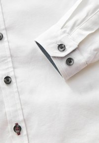 Next LONG SLEEVE TRIMMED OXFORD - Krekls - white