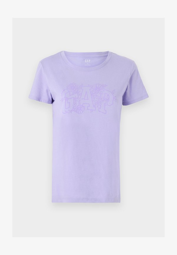 TEE - Print T-shirt - warm violet2