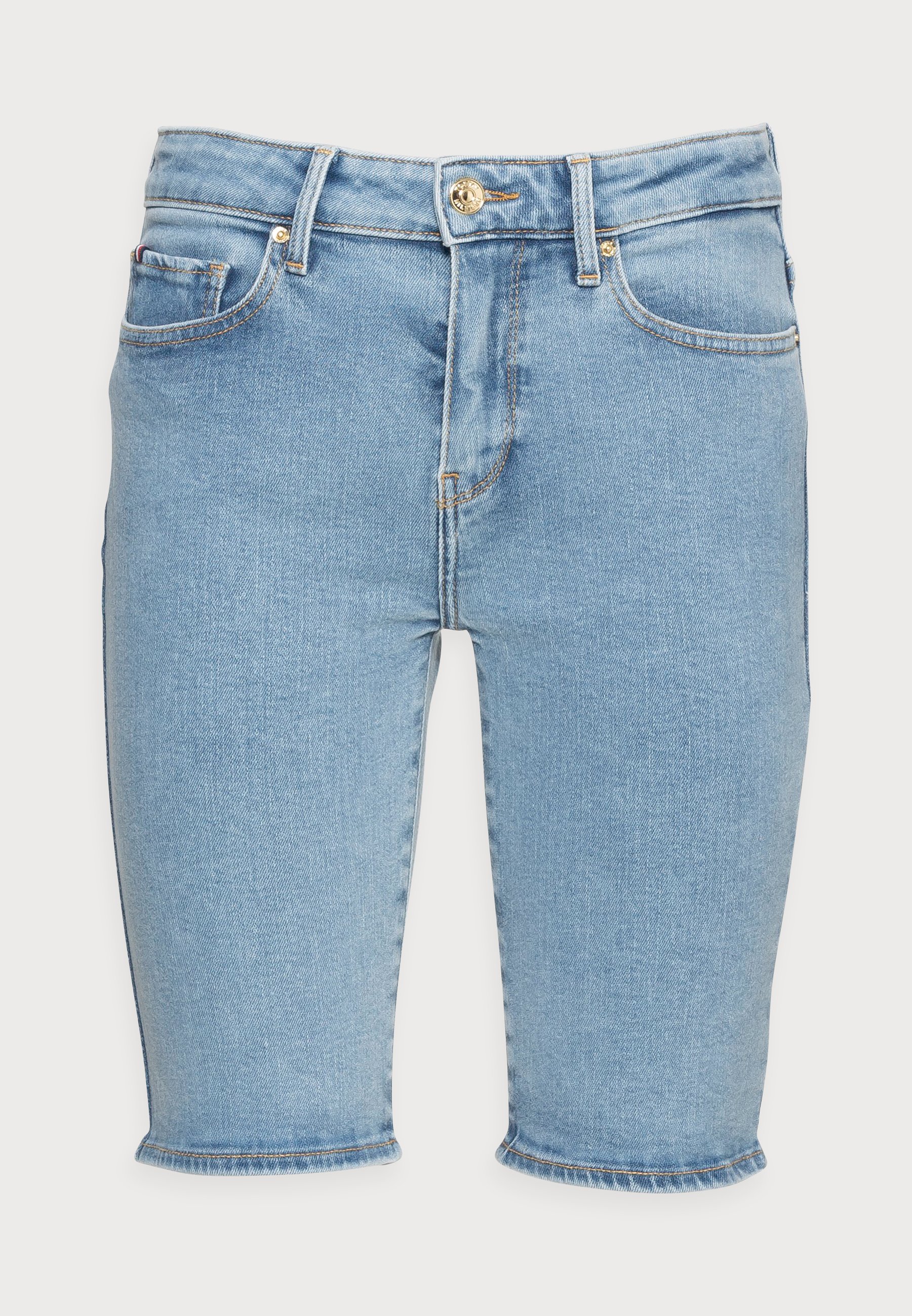 Tommy Hilfiger VENICE SLIM BERMUDA - Denim shorts - denim/light-blue denim  - Zalando.co.uk