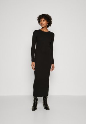 MIDI DRESS - Pouzdrové šaty - black