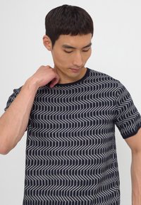 Emporio Armani Printtipaita - fancy blue/white