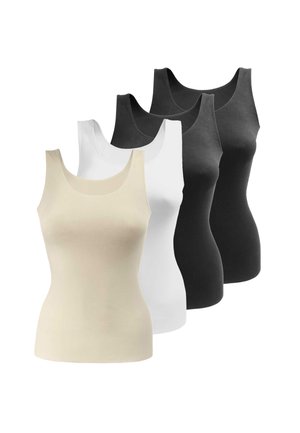 SEAMLESS UNTERHEMD - TOP 4ER SET, MIKROFASER - Undershirt - gemischt