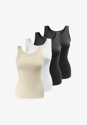 SEAMLESS UNTERHEMD - TOP 4ER SET, MIKROFASER - Caraco - gemischt