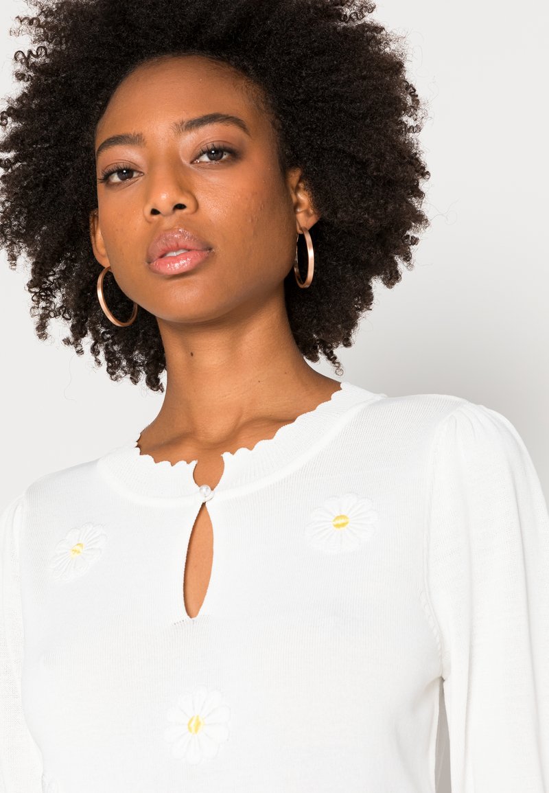 Damen Kleider | NAF NAF MEADOW Langarmshirt ecru/weiß - YK75609 Damen Kleider | NAF NAF MEADOW Langarmshirt ecru/weiß - YK75609