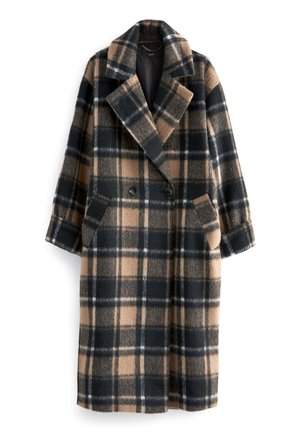 LONGLINE CHECK  - Manteau classique - brown