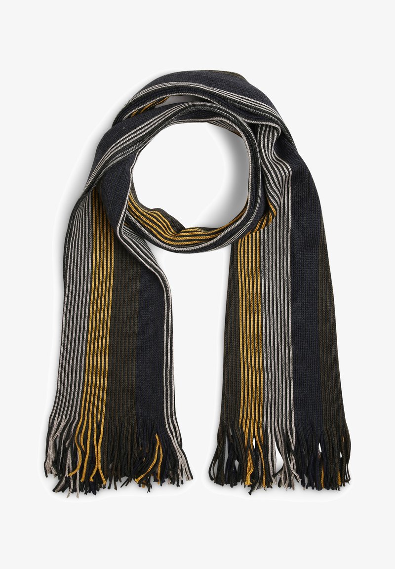 Nils Sundström Scarf - blau/oliv