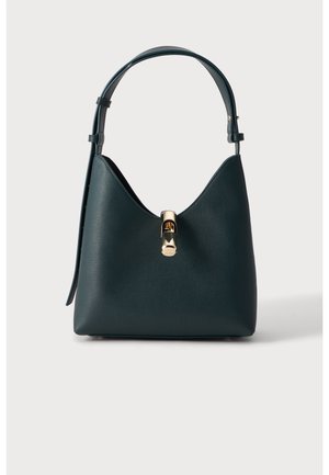 Furla, GOCCIA S HOBO - Дамска чанта - dark green