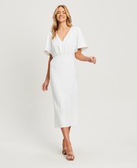 TUSSAH KATH MIDI  - Dnevna obleka - white