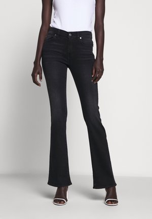 Bootcut jeans - black