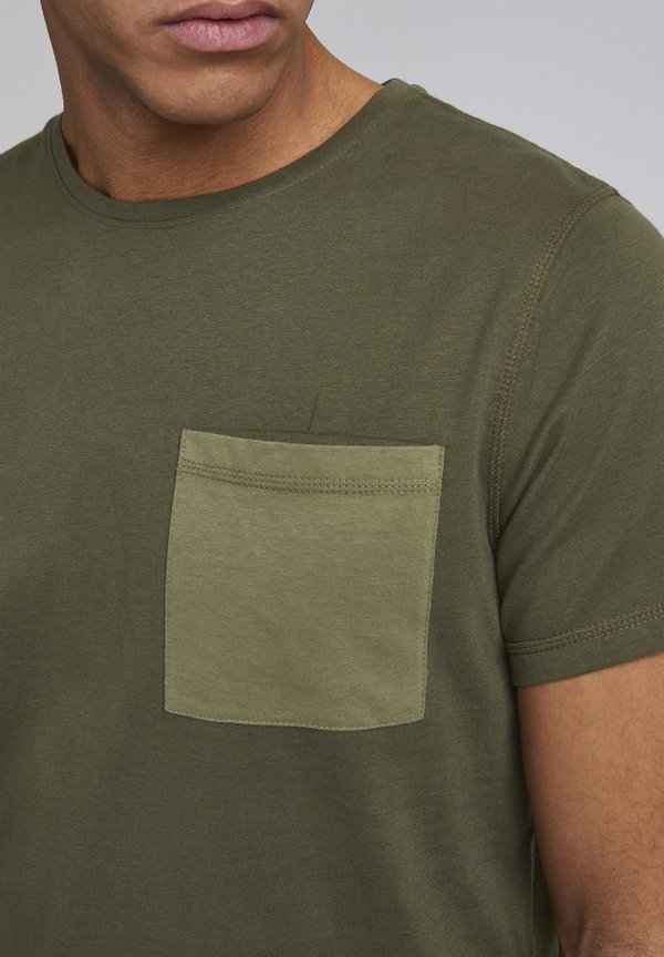 BHBENEDIKT - Print T-shirt - olive night3