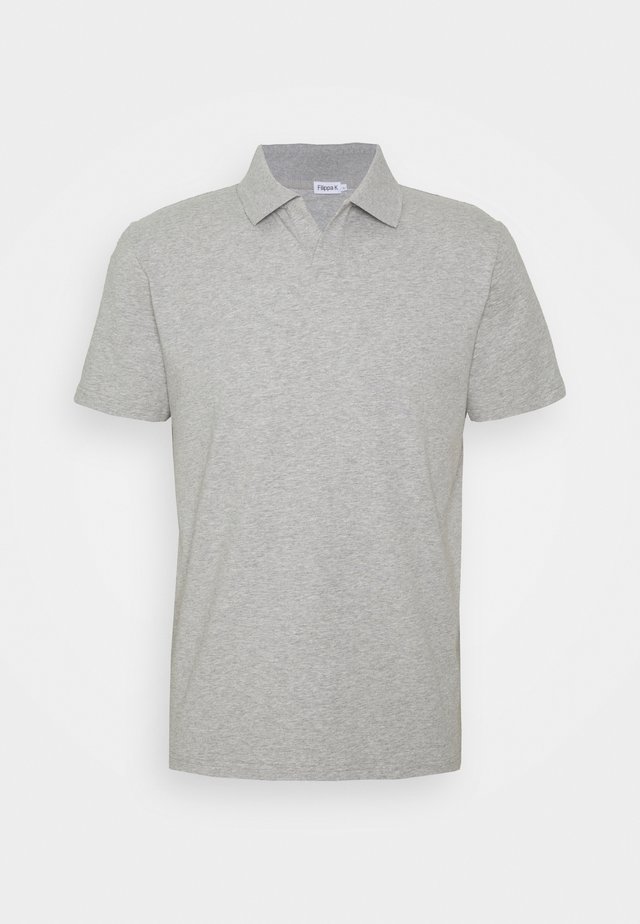 Polo - light grey melange