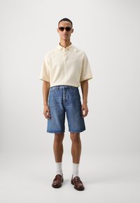 Samsøe Samsøe EDDIE - Džinsa auduma šorti - legend