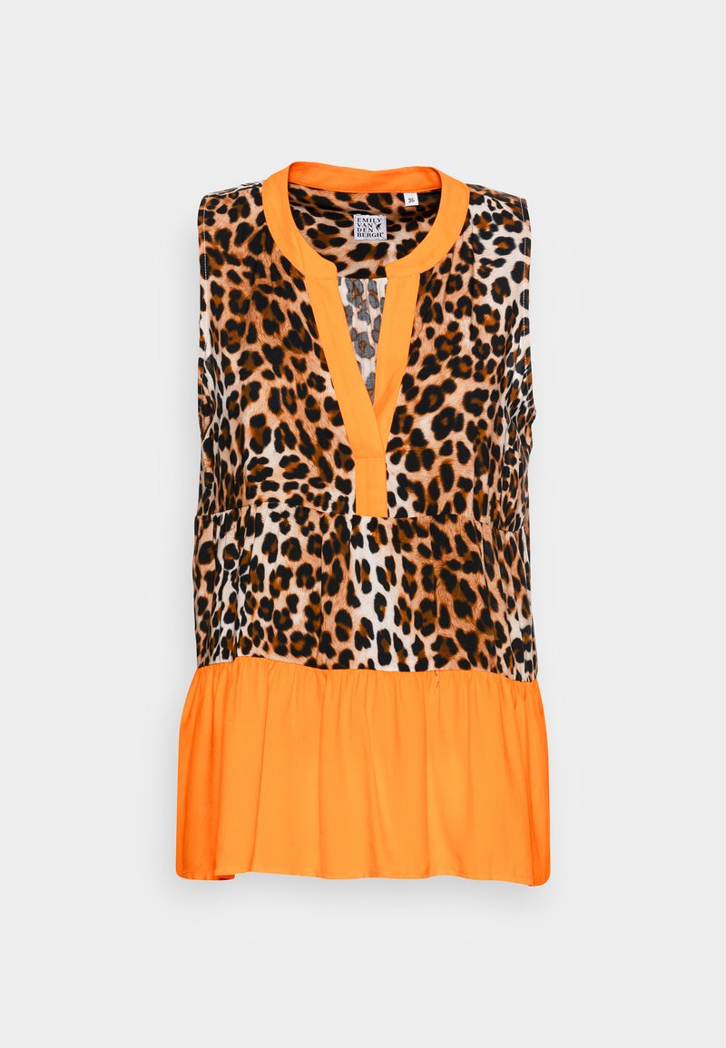 Emily van den Bergh Blouse oranje Emily van den Bergh Blouse oranje