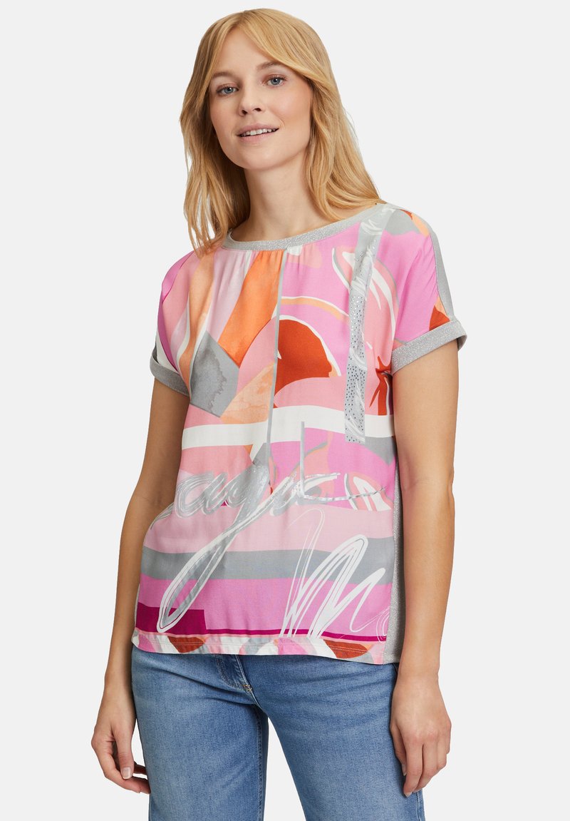 T-Shirt Donna Betty Barclay Con Elastico In Vita - Morbida E Versatile, Girocollo, Capo Casual Alla Moda - 2