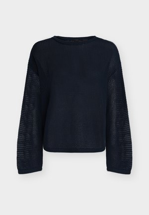 BOSS, FARDE - Striktrøje - dark blue