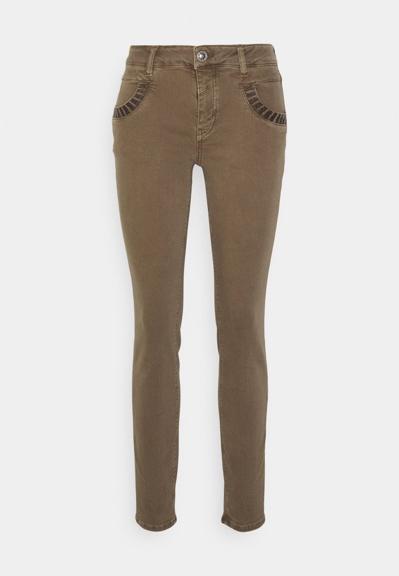 MOS MOSH Jeans Skinny Fit kaki