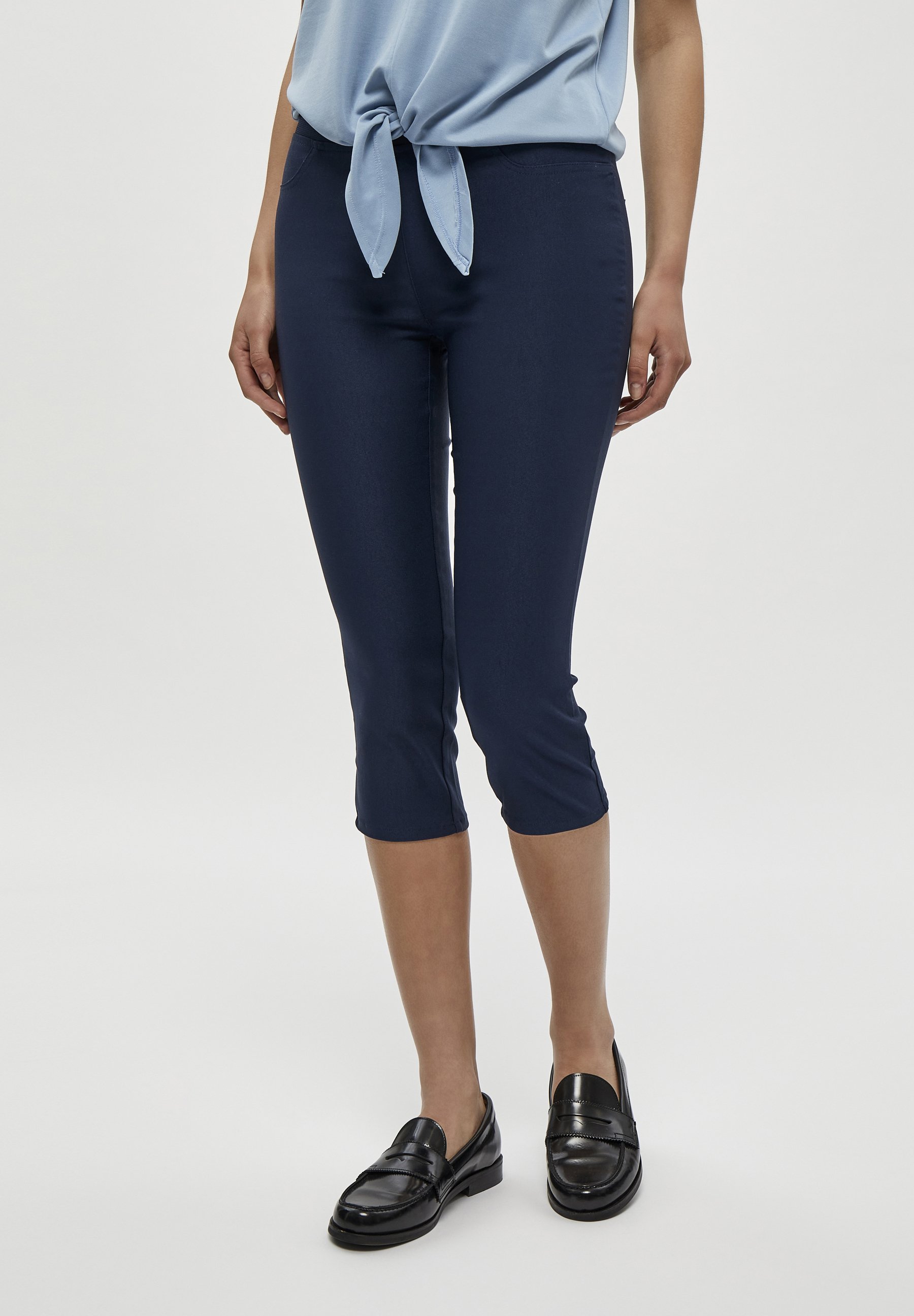 PEPPERCORN ROMI CAPRI - Pantaloni - dress blue/blu scuro - Zalando.it