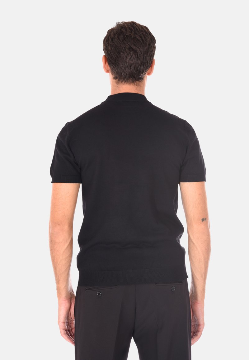 Maglietta Uomo Style3 Basic Maniche Corte – 100% Cotone, Stampa Vintage, Girocollo, Nero Taglia 54