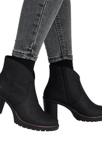 Rieker Bottines à plateau - schwarz
