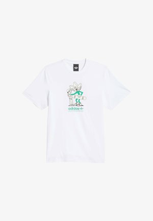 adidas Originals, SKATEBOARDING PUSH TEE - T-shirt imprimé - white