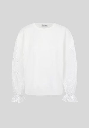 Anna Field by Zalando, BALLOON SLEEVE - Μπλούζα με μακριά μανίκια - white