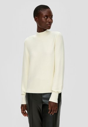 s.Oliver BLACK LABEL AUS MIX - Trui - natur