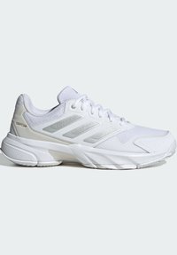 adidas Performance COURTJAM CONTROL - Teniso bateliai įvairiai dangai - cloud white   silver metallic   grey one