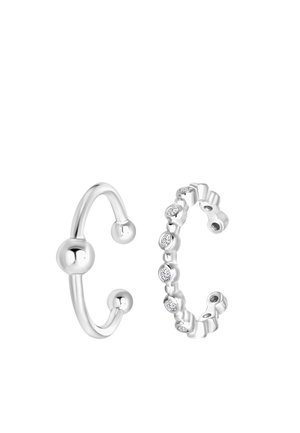 2 PACKS - Boucles d'oreilles - silver-coloured